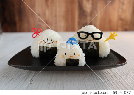 Onigiri Family Kyaraben New Rice Holidays 69991077