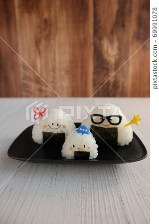 Onigiri Family Kyaraben New Rice Holidays 69991078