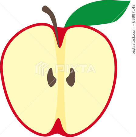 Apple cross section Apple cross section 69997148