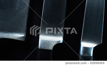 Three professional chef knives Three professional chef knives 69998464