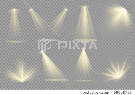 Spotlight light effect. Spotlight light effect. 69998751