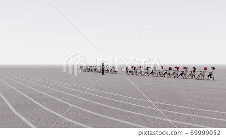 School athletic meet, tug of war, no audience, no building, illustration 17 School athletic meet, tug of war, no audience, no building, illustration 17 69999052