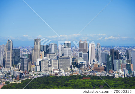 Tokyo scenery September 2020 Shinjuku skyscrapers 70000335