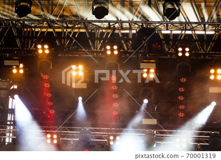 Light on the stage as an abstract background Light on the stage as an abstract background 70001319