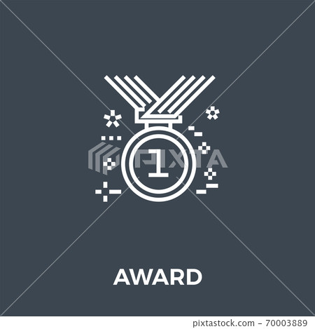Award Icon Vector. 70003889