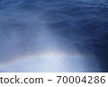 A rainbow in the spray 70004286
