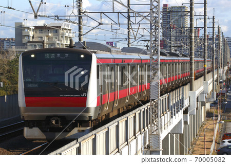 [JE] Keiyo Line E233 series 5000 series (rapid) 70005082