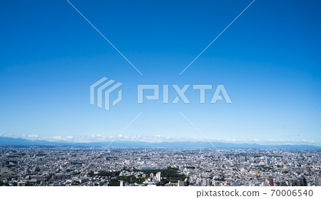 Tokyo scenery September 2020 Wide Shibuya west direction Setagaya Ward Sagamihara City 70006540
