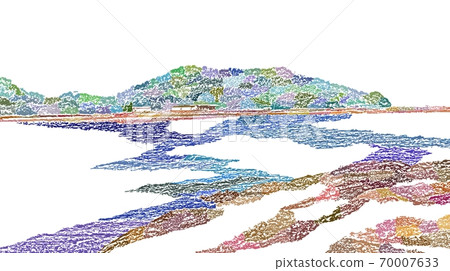 天草地區海岸的風景 天草地區海岸的風景 70007633