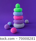Children's educational game, knitted toys, children's hand motor development. 70008281