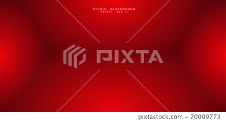 Empty red color studio room luxury background. Abstract gradient Empty red color studio room luxury background. Abstract gradient 70009773