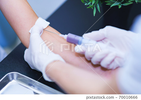 Blood collection, blood donation, human dock, allergy test [medical image] 70010666