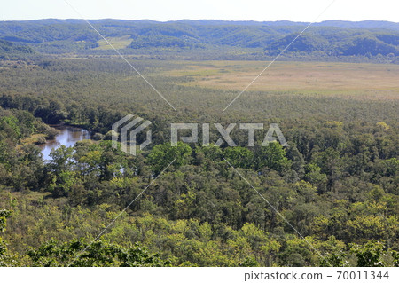 從湯之岡天文台看到的hiro路沼澤 70011344