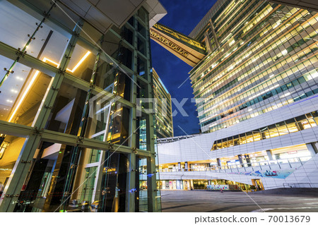night view of the Nangang Software Park area in Taipei, Taiwan. 70013679