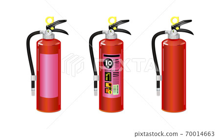 Fire extinguisher_label pink Fire extinguisher_label pink 70014663