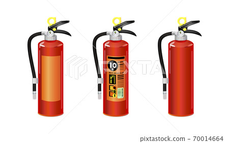 Fire extinguisher_label orange Fire extinguisher_label orange 70014664