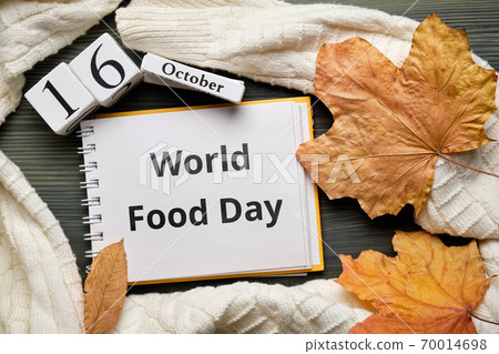 World Food Day of autumn month calendar october 70014698