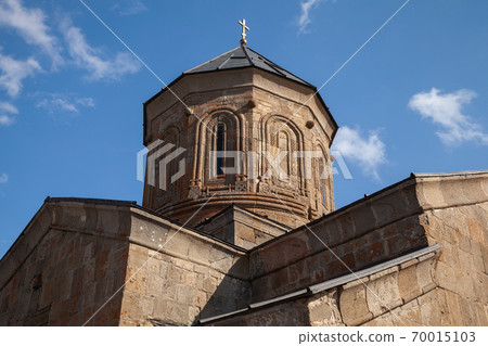 Gergeti Trinity Church, Georgia. The church, Georgia Gergeti Trinity Church, Georgia. The church, Georgia 70015103