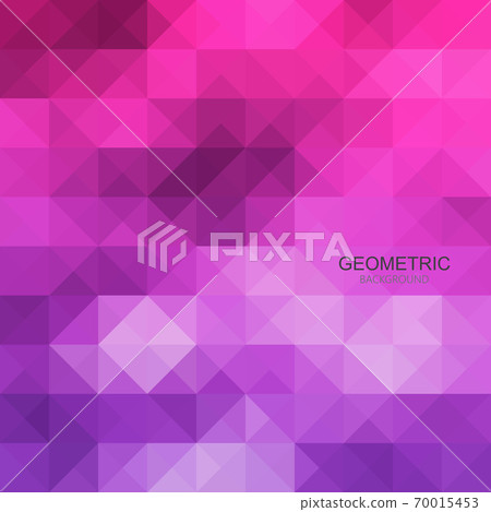 Vector abstract polygonal background triangle pink purple Vector abstract polygonal background triangle pink purple 70015453