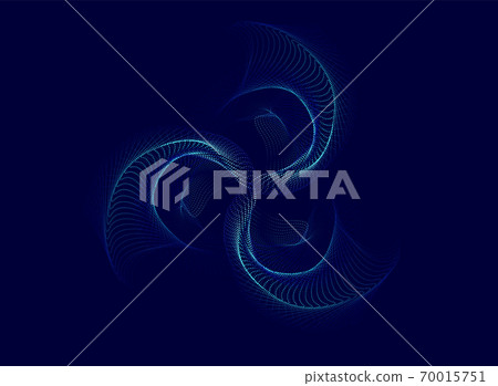 Vector abstract background with dynamic waves Vector abstract background with dynamic waves 70015751