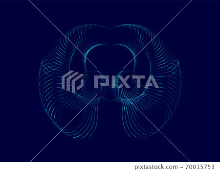 Vector abstract background with dynamic waves Vector abstract background with dynamic waves 70015753