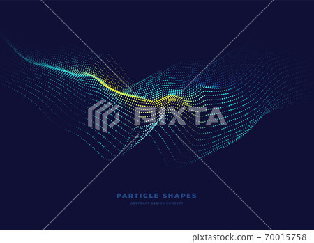 Abstract particle topographic wave background Abstract particle topographic wave background 70015758