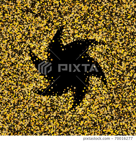 Vector star frame. Shining circle banner. Isolated on black transparent background. Vector illustration eps10 70016277