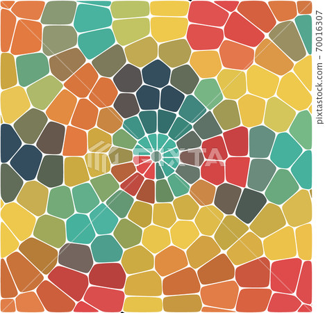 Abstract vector background of colored polygons. element design 70016307