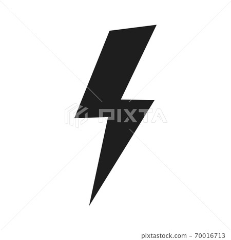 Lighting bold icon. Power electric sign Lighting bold icon. Power electric sign 70016713