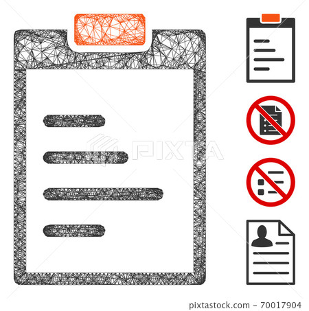 Pad Text Web Vector Mesh Illustration Pad Text Web Vector Mesh Illustration 70017904