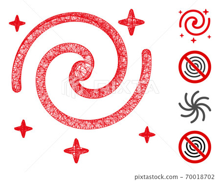 Galaxy Stars Web Vector Mesh Illustration Galaxy Stars Web Vector Mesh Illustration 70018702