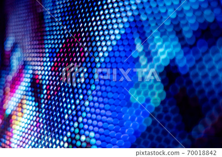 CloseUp LED blurred screen. LED soft focus background. abstract background ideal for design. CloseUp LED blurred screen. LED soft focus background. abstract background ideal for design. 70018842