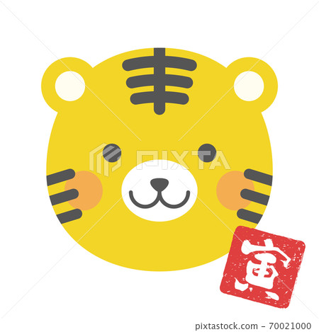 Zodiac illustration Tora tiger tiger tiger face icon Zodiac illustration Tora tiger tiger tiger face icon 70021000