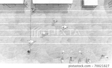 學校運動會,競賽,觀眾,建築,插圖77 學校運動會,競賽,觀眾,建築,插圖77 70021827