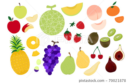 Various kinds of fruit illustrations Various kinds of fruit illustrations 70021878