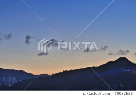 8 Aug 2020 after sunset of Junk Bay, Tseung Kwan O Bay 70022628