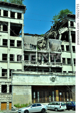 Scars of the Civil War in Belgrade 70022755