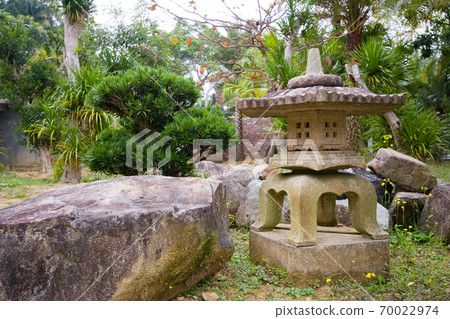 18 Feb 2007 the Stones in pond of Garden at aisa 18 Feb 2007 the Stones in pond of Garden at aisa 70022974
