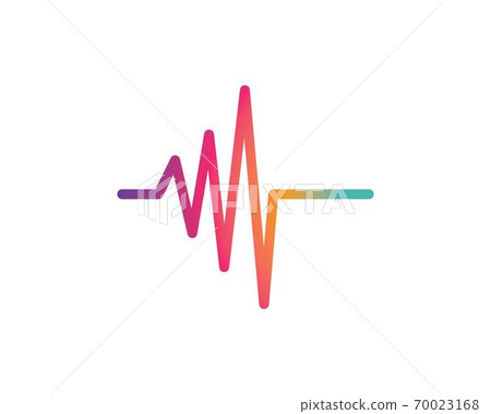 sound wave ilustration 70023168