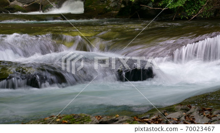 Energetic water movement in mountain streams 70023467