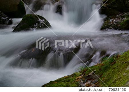 Energetic water movement in mountain streams 70023468