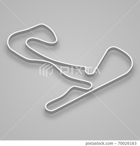 Zandvoort Circuit for motorsport and autosport. Template for your design Zandvoort Circuit for motorsport and autosport. Template for your design 70026163