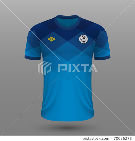 Realistic soccer shirt , Brazil away jersey template for footbal Realistic soccer shirt , Brazil away jersey template for footbal 70026278