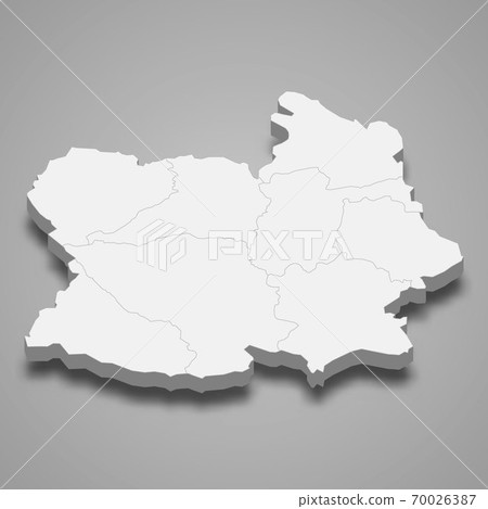 3d map of Chai Nat is a province of Thailand 3d map of Chai Nat is a province of Thailand 70026387
