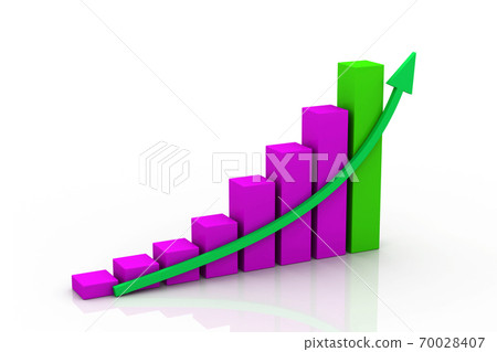 Business graph 70028407