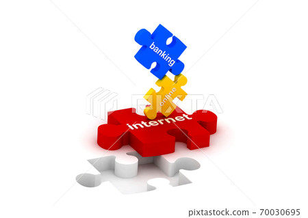 internet puzzle - Stock Illustration [70030695] - PIXTA