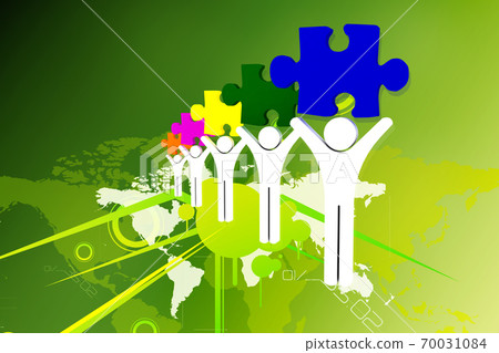 man and puzzles 70031084