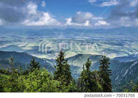 Liptov basin from Sina peak, Low Tatras, Slovakia 70031708