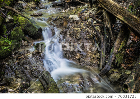 Water stream, Snake valley, Kremnica hills, Slovakia Water stream, Snake valley, Kremnica hills, Slovakia 70031723