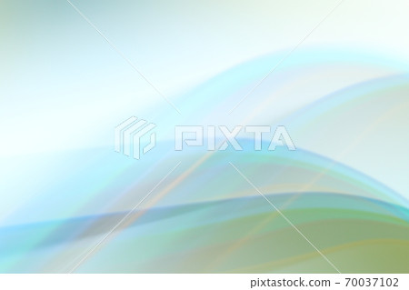 抽象背景藍色/綠色/橙色柔和曲線/線條 抽象背景藍色/綠色/橙色柔和曲線/線條 70037102
